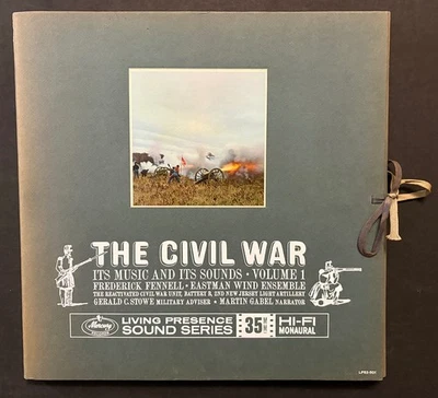 The Civil War Its Music and Its Sounds Vol 1 F. Fennell 2LP Box Set LPS2-501 Foto 1 de 4