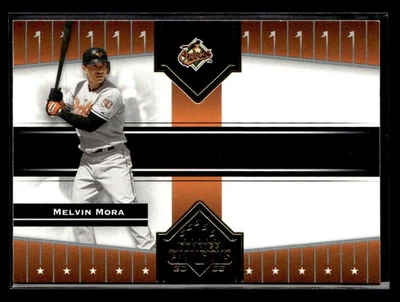 2005 Donruss 冠军 #72 Melvin Mora 卡巴尔的摩金莺队 — 第 1/2 张图片