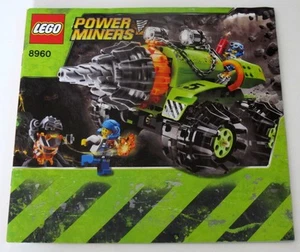 Lego Power Miners 8960 solo manuale istruzioni - Foto 1 di 2