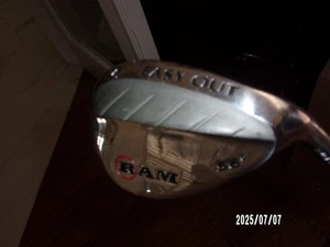 New , RAM Easy Out Sand Wedge 56* 12*bounce. RH Reg. Flex Steel ~35" Long - Picture 1 of 5