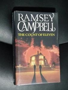 Signed Ramsey Campbell The Count of Eleven UK Hardcover Near Fine Condition - Picture 1 of 3