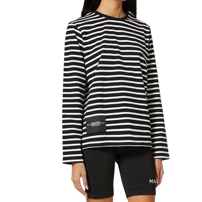Camiseta Marc Jacobs Algodón a Rayas Manga Larga XL Lujo Minimalista Usada en Excelente Condición Precio de venta sugerido por el fabricante $295 Foto 1 de 4