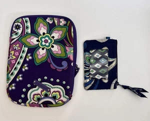 Étui tablette Vera Bradley Heather Floral iPad taille mini occasion retiré avec portefeuille - Photo 1/6