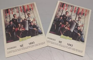 2 Biglietto Los Lobos Live at Barley Arts Festival Palatrussardi, Milano 1988 - Picture 1 of 1