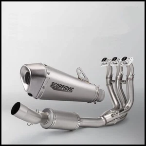 Exhaust Front Pipe Mufflers For Triumph Trident 660 2021-2023 Tiger 660 Sport - Picture 1 of 6