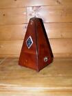 German Wittner Musical Mahogany Metronome With Winding Key (No Bell)