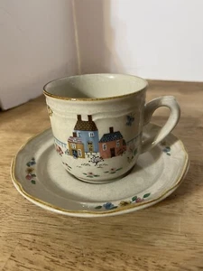 Vintage Heartland Cup And Saucer International Stoneware Japan - Picture 1 of 6