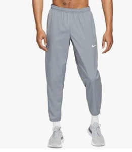 NIKE Men Sport Size 3XL Smoke Grey/Reflective Silver Logo Leg Zip Jogger Pant - Picture 1 of 6
