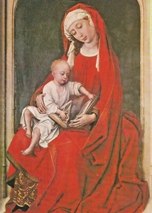 Jungfrau und Kind, Rogier van der Weyden (niederländisch, 1400-1464) --POSTKARTE - Bild 1 von 2