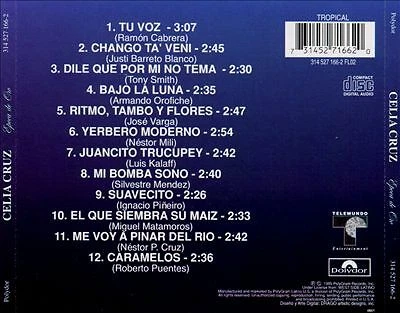 Celia Cruz - Epoca De Oro (CD 1995) - Image 1 of 1