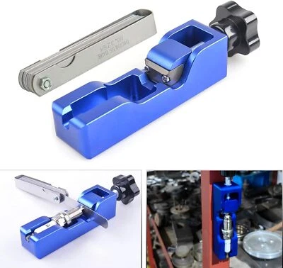 Universal Magnetic Base Spark Plug Gap Tool&Blades Feeler kits for 10/12/14/16MM Foto 1 de 4