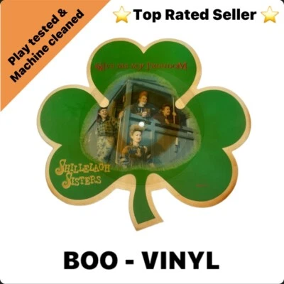 The Shillelagh Sisters Give Me My Freedom Clover Shaped Picture Disc Vinyl 1984 - Image 1 of 4