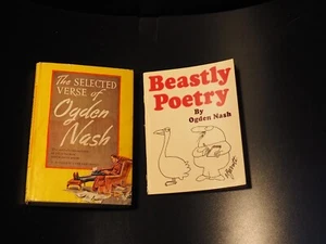 Ogden Nash Books - Beastly Poetry, Selected Verse Of - Picture 1 of 6