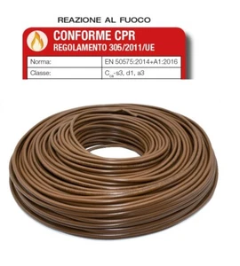 CAVO FILO ELETTRICO MULTIPOLARE CPR FS18OR 3G1,5 3X1,5 PVC con G/V al Metro - Foto 1 di 1