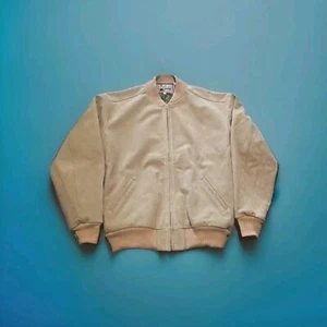 LEVIS VINTAGE CLOTHING LOCKERE WILDLEDER $ 1200 UVP BOMBERJACKE HERBSTBLATT SMALL - Bild 1 von 17
