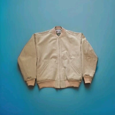 LEVIS VINTAGE CLOTHING LOOSE SUEDE $1200 MSRP BOMBER JACKET FALL LEAF SMALL - Image 1 of 4