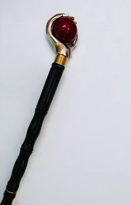 Старинная трость для ходьбы складная латунная ручка трость - Изображение 1 из 4