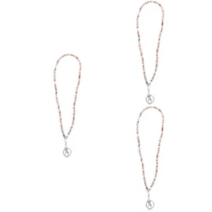 3 Pcs Sweater Chain Badge Office Cellphone Hanging Rope Key Lanyard - Afbeelding 1 van 12