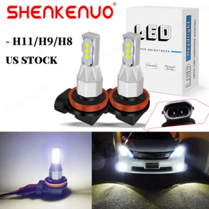 For Ram 1500 2500 2019-2020 Pickup 2pc H11 Fog Light 6000k White Best Brightness - Picture 1 of 12
