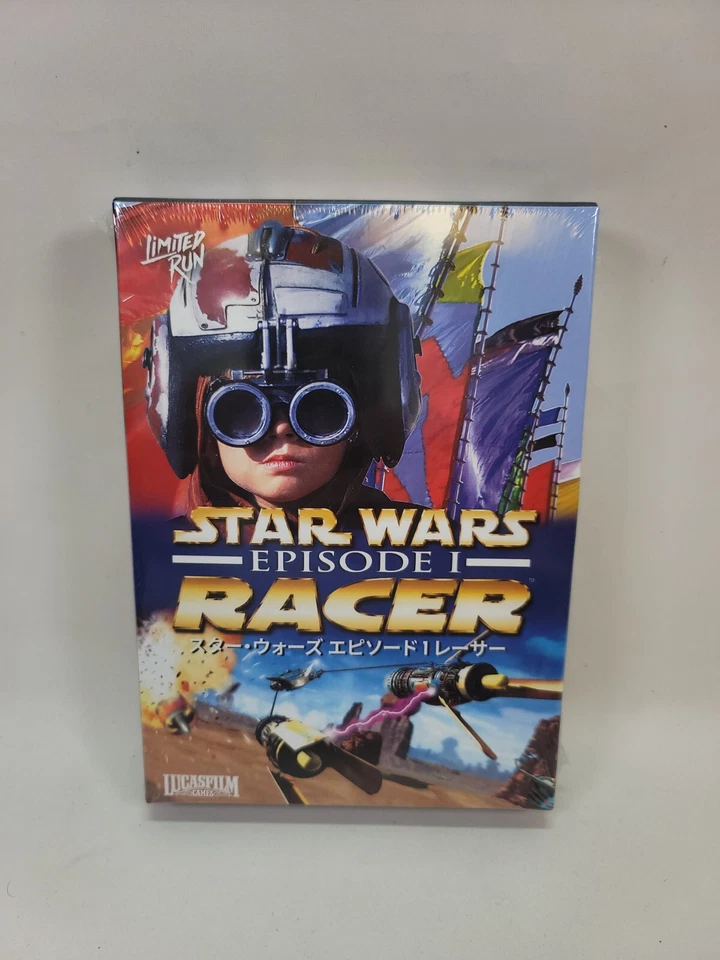 Limited Run Games Star Wars Episode 1 Racer N64 Pax West Japan Art Box Exclusive - Image 1 of 4