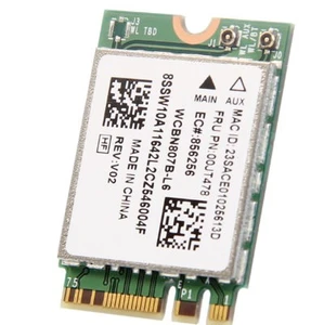 Lenovo 00JT478 BCM94356Z Dualband Wireless AC 867M NGFF Bluetooth 4.1 Wifi-Karte - Bild 1 von 1