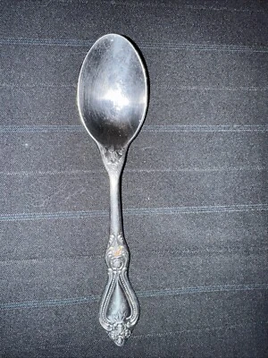 STANLEY ROBERTS GARDEN ROSE PATTERN SRB269 Flatware Tablespoon Oval Soup Spoon - Image 1 of 4