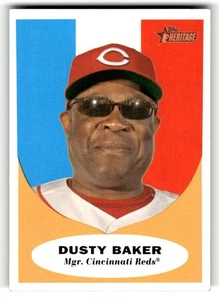 2010 Topps Heritage #135 Dusty Baker - Picture 1 of 2