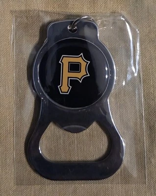 Pittsburgh Pirates Stainless Steel Keychain Bottle Opener New Paul Skenes - Image 1 of 2