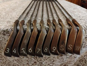 Ping ISI Becu Beryllium Copper Stiff Iron Set 3-W - Black Dot -matching serial#s - Picture 1 of 12