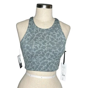 VARLEY Let's Move Harris Bra Women's Size Medium Gray Animal Pattern NWT Yoga - Bild 1 von 8