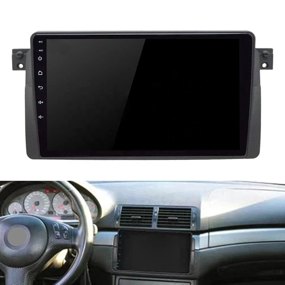 Android 10.0 9" Car GPS Navi Radio WiFi Player for BMW E46 320 330 323 325 M3