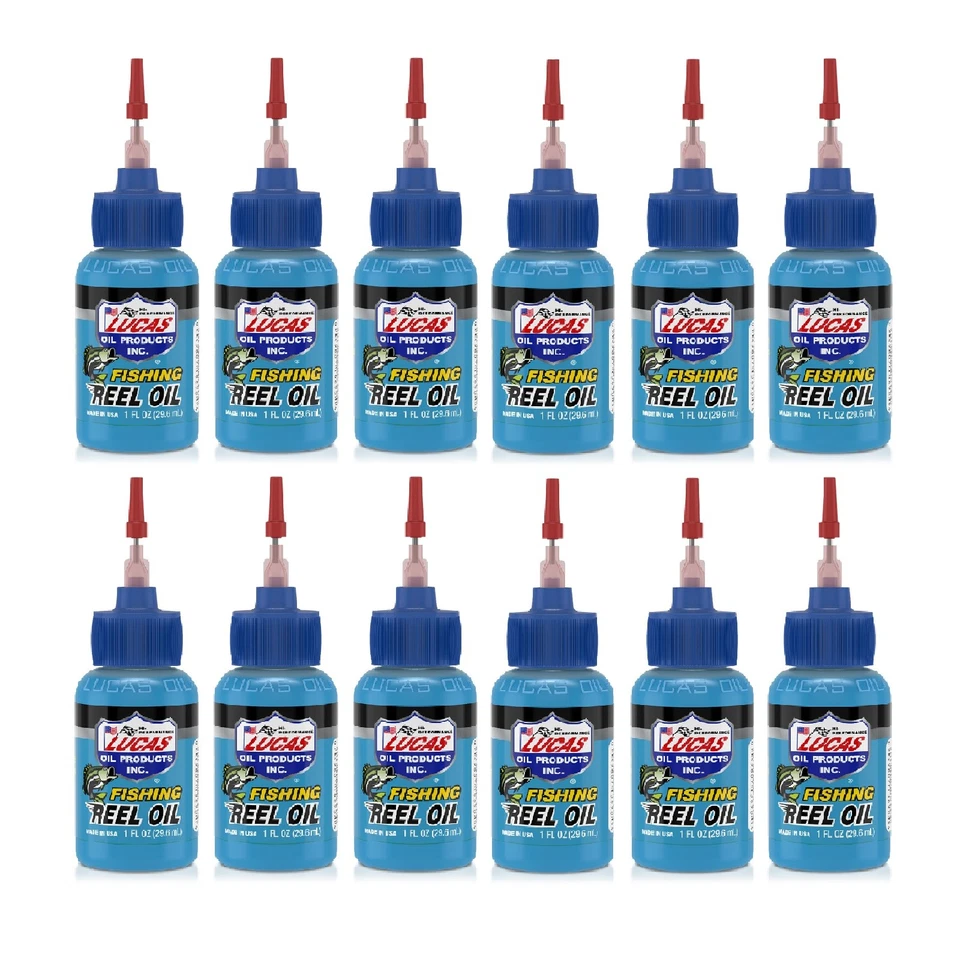 Lucas Oil Luc10690 Fishing Reel Oil, 1 Oz