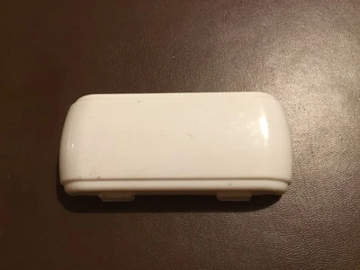 Cubierta de lámpara interior DAIMLER Conquest / Rover P4. Blanco. En muy buen estado. Foto 1 de 2