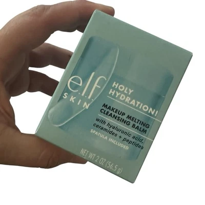 E.L.F Skin Holy hidratación maquillaje fusión bálsamo limpiador 2 oz con espátula nuevo Foto 1 de 3