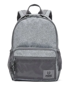 Victoria's Secret Pink Classic Backpack Grey New - Picture 1 of 3
