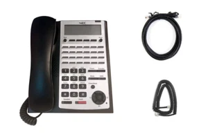 Refurbished NEC SL1100 1100161 24-Button Full-Duplex IP Phone P/N IP4WW-24TIXH-C - Picture 1 of 2