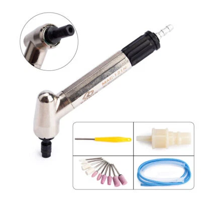 120 Degree Air Micro Die Grinder Kit Pneumatic Grinder Polishing Kit 1/8" Collet - Image 1 of 4