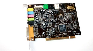 PCI-Soundkarte 5.1 'Creative Soundblaster Live!' Model: CT4780 EMU10K1-JFF - Foto 1 di 4