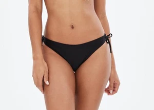 Costume da bagno donna Missguided Star Applique nero bikini fondo taglia 6 nuovo con etichette NUOVO - Foto 1 di 10