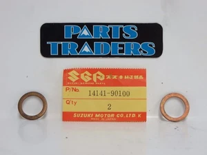 NOS Genuine Suzuki Marine Outboard Engine Packing Washer Set of 2 14141-90100 - Picture 1 of 1