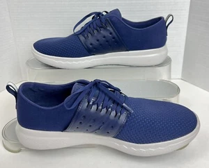 Men's Size 13 Under Armour Charged Blue Running Shoes 1302497-401 - Picture 1 of 12