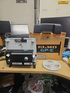 Elmo GP-E Zoom Projector | With Original Box, NO POWER LEAD - 100% UNTESTED. - Picture 1 of 18