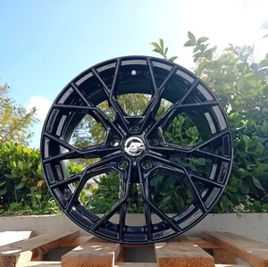 AC-M10 BL 4 CERCHI IN LEGA 18 5X112 ET30 PER AUDI A4 A6 ALLROAD A5 A7 SPORTBACK - Photo 1/7