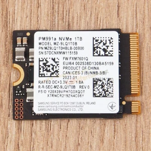 NEU Samsung PM991A PCIe NVMe SSD 1 TB/512 GB M.2 2230 für Microsoft Surface Pro X - Bild 1 von 15