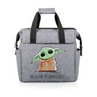 Star Wars Mandalorian Grogu On The Go Lunch Bag, Soft Cooler Lunch Box, Insul...