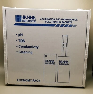 Hanna Instruments Buffer Soluton Packets pH 4.01 和 7.01,数量:100 — 第 1/4 张图片