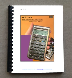 Handbuch für Hewlett Packard WP-34S Taschenrechner - Bild 1 von 1