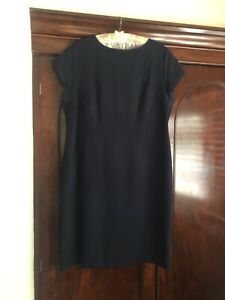John Lewis Smart Tailored Lined Dress-Navy. 20 (Matching Jacket available)