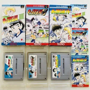Captain Tsubasa 3 4 5 Super Famicom NintendoSFC SNES Japan - Picture 1 of 24