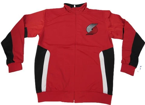 Portland Trail Blazers Mens Sizes M-L-XL-Tall Majestic Full Zip Track Jacket Cover